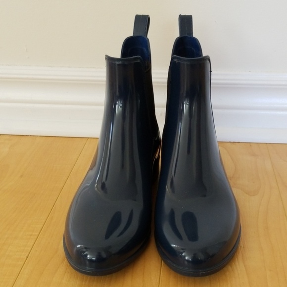 Bass Boots Pull-On Short Waterproof Rainboots - Picture 2 of 8